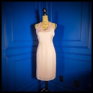 bebe Blush Pink Formal Midi Dress